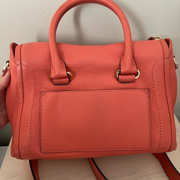 Michael Kors Vibrant Coral Satchel - Picture 9 of 11
